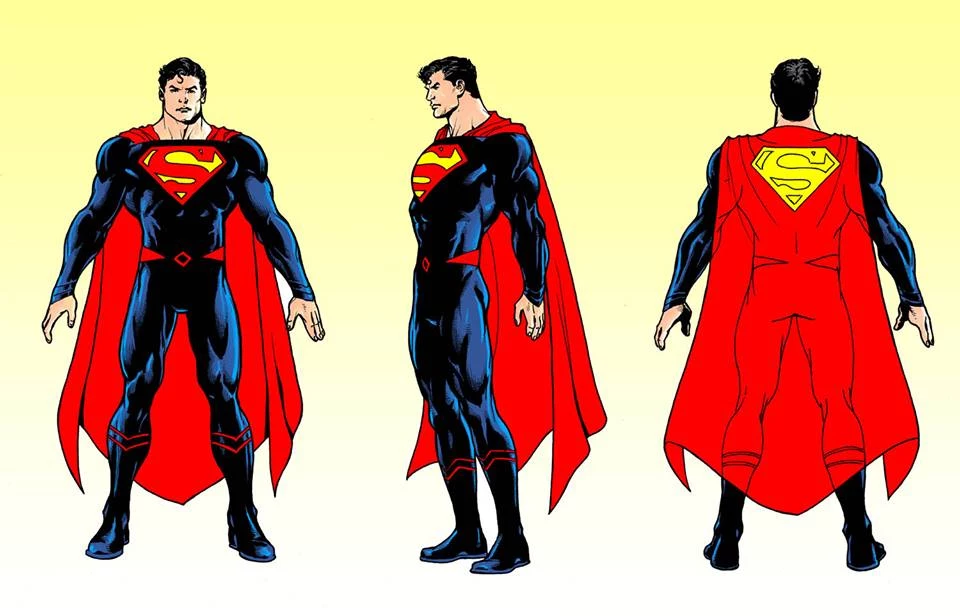 how new 52 superman get his dress from